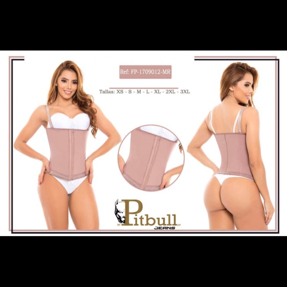 Authentic Pitbull Girdle 1709012 Brazil Body Shape